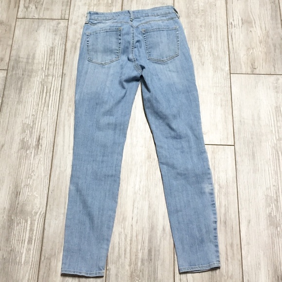 Mid-rise skinniest ankle jeans Ombré bleach - Picture 6 of 7